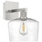 Access Lighting Port Nine Chardonnay, Chardonnay LED Wall Sconce, Brushed Steel Finish, Seeded Glass 63144LEDDLP-BS/SDG - alternate 8